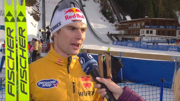Sportschau Wintersport - Vinzenz Geiger - 'waren üble Bedingungen Heute'