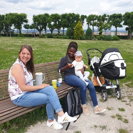 Au Pair Suzanne hat die Gastfamilie gewechselt. Sie fühlt sich in der Familie von Alena K. sehr wohl
