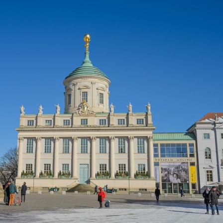 Das Potsdam Museum am Alten Rathaus in Potsdam.