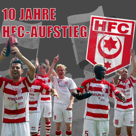 v.l.: Michael Preuß, Rebelo Teixeira mit Badeschlappen, Patrick Mouaya und Angelo Hauk.