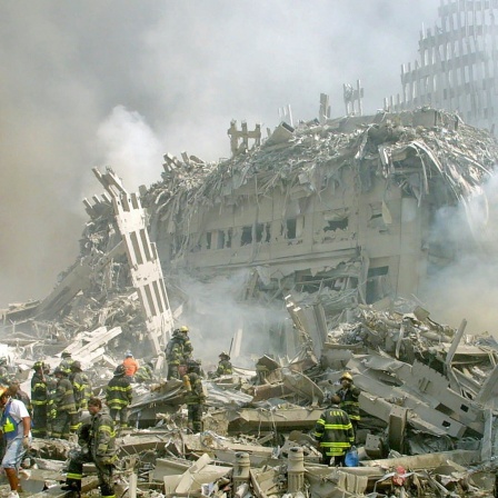 zerstörte Twin Towers, New York