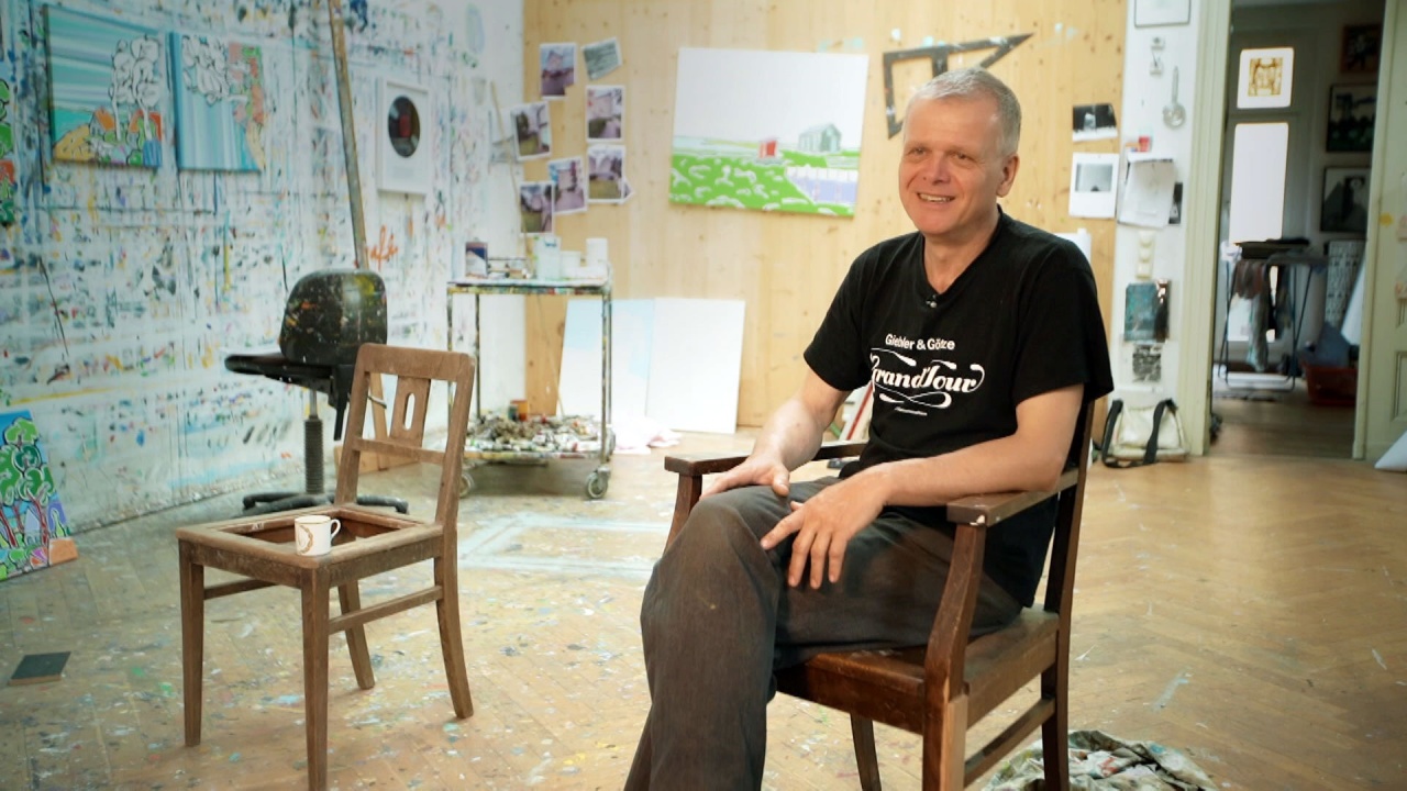 Hallenser Künstler Moritz Götze wird 60
