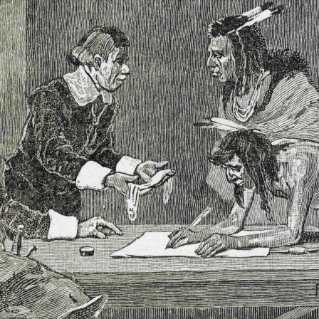Peter Minuit kauft Manhattan von der Indianern