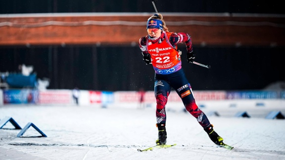 Sportschau Wintersport - Sprint Der Frauen In Kontiolahti - Die Zusammenfassung