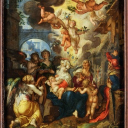 &quot;Die Heilige Familie&quot; von Joachim Wtewael