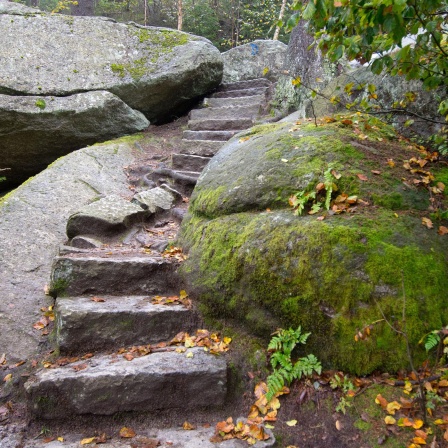 Eindrucksvolles Felsenmeer - das Felsenlabyrinth Luisenburg