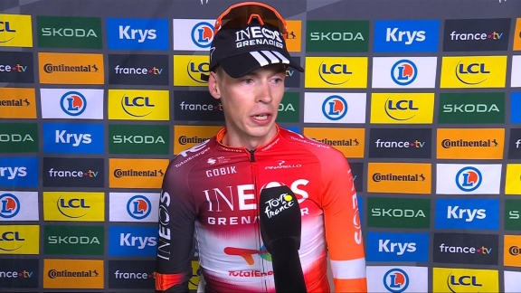 Sportschau Tour De France - 19. Etappe - Sieger Thymen Arensman Im Interview