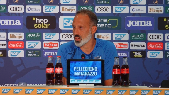 Sportschau Bundesliga - Tsg-trainer Matarazzo - 'werde Die Mannschaft Darauf Vorbereiten'