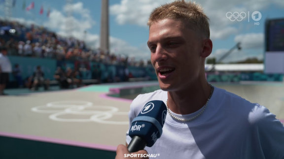 Sportschau Olympia 2024 - Skateboarder Edtmayer überwältigt: 'man Ist Komplett Durch Den Wind'