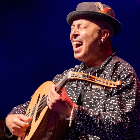 Dhafer Youssef live im Theaterhaus Stuttgart am 31. März 2024.