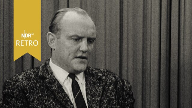 Der SPD-Politiker Joachim Steffen im Gespräch (1965)